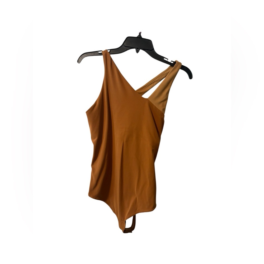 lululemon athletica Two-Tone Brown/Caramel One-Piece Bodysuit - Picture 5 of 10